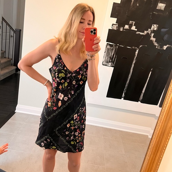 NeverFullyDressed - dress - blue and white - Picture 1 of 4